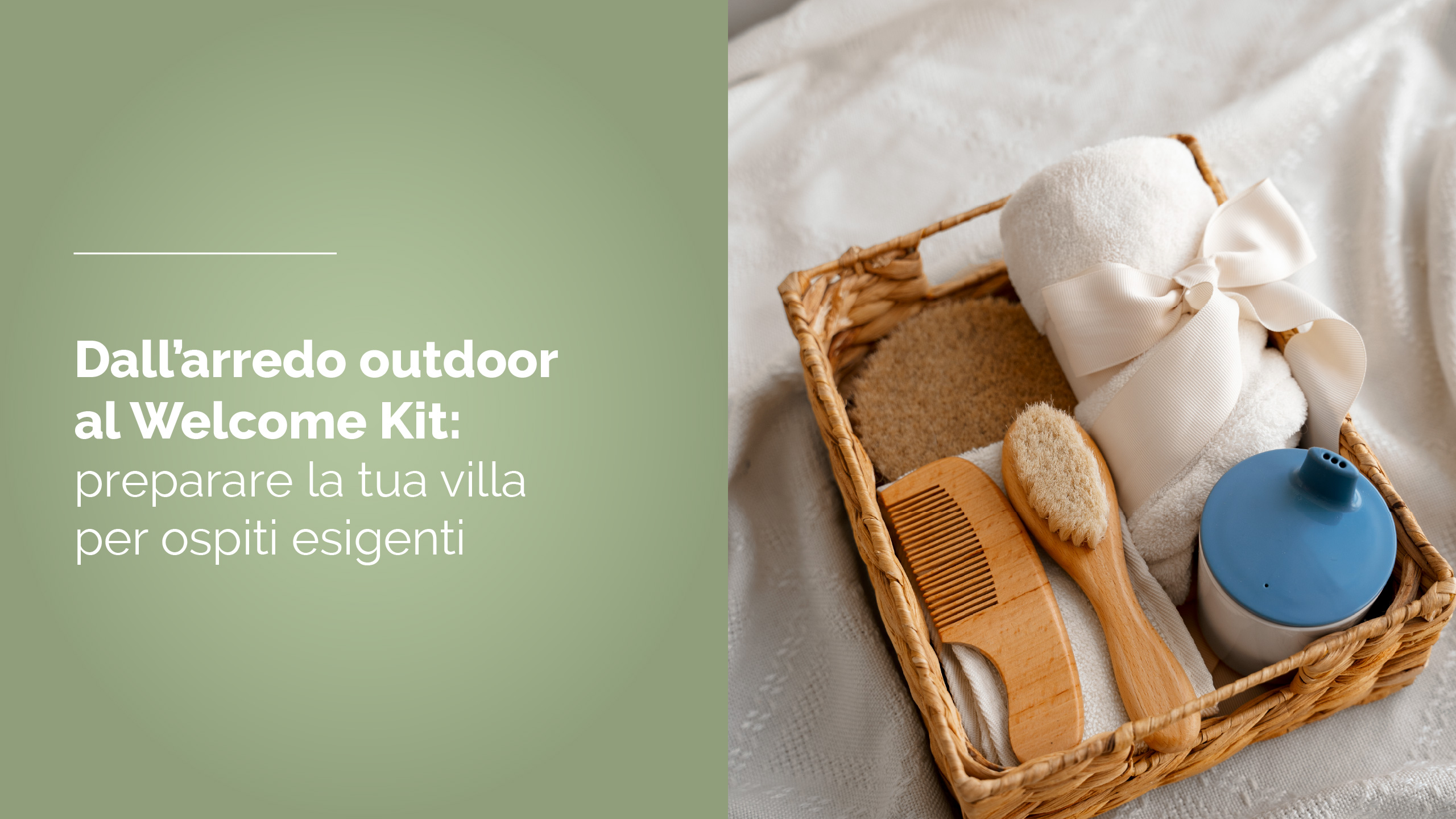 come preparare un villa per affitti brevi