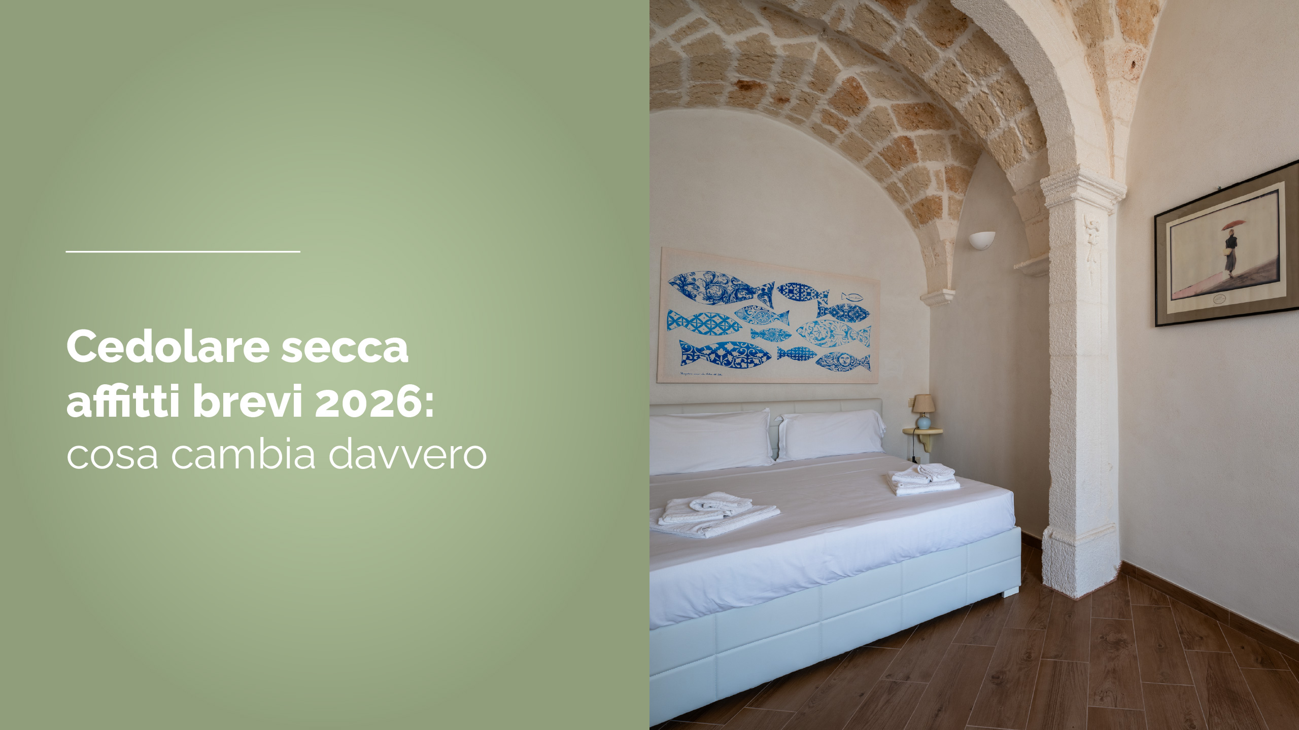 cedolare secca affitti brevi 2026